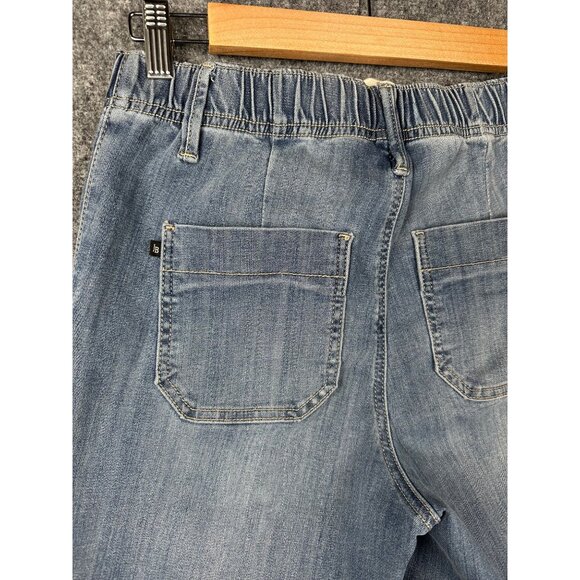 Judy Blue Drawstring Denim Jogger Jeans 3/26 Elastic Stretch Drawstring Denim - Picture 10 of 11